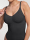 Seamless Tummy Control Shapewear Bodysuit with Built-In Bra and Removable Pads