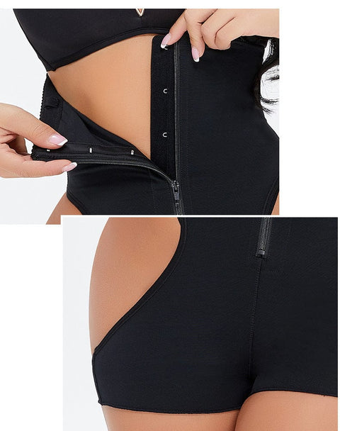 CurvyPower | UK shaper short High Waist Tummy Control Shaper Shorts with Adjustable Shoulder Straps