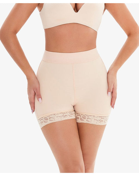 CurvyPower | UK shaper shorts Beige / S High Waist Slimming Anti Slip Hip Shaping Shorts