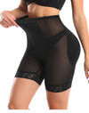 CurvyPower | UK shaper shorts Black / S Waist-Slimming Lace Shaper Shorts with Removable Hip Pads