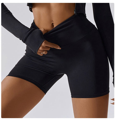CurvyPower | UK shaper shorts Black / S Women High Waist Hip Lifting Shapewear Gym Shorts