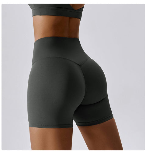 CurvyPower | UK shaper shorts Grey / S Women High Waist Hip Lifting Shapewear Gym Shorts