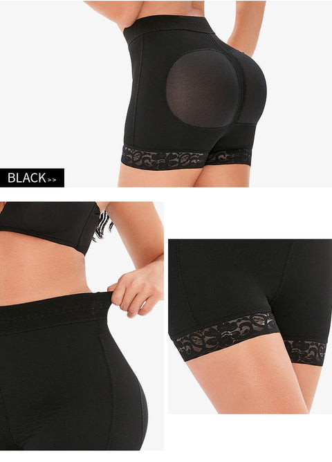 CurvyPower | UK shaper shorts High Waist Slimming Anti Slip Hip Shaping Shorts