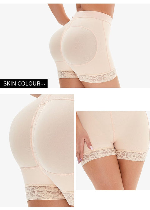 CurvyPower | UK shaper shorts High Waist Slimming Anti Slip Hip Shaping Shorts