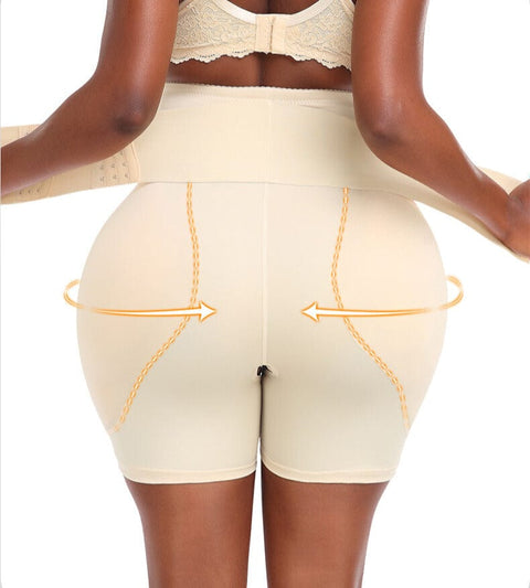 CurvyPower | UK shaper shorts High Waist Trainer and Hip Lifting Shaper Shorts with Waist Band