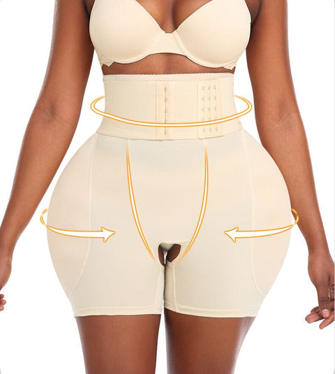 CurvyPower | UK shaper shorts High Waist Trainer and Hip Lifting Shaper Shorts with Waist Band