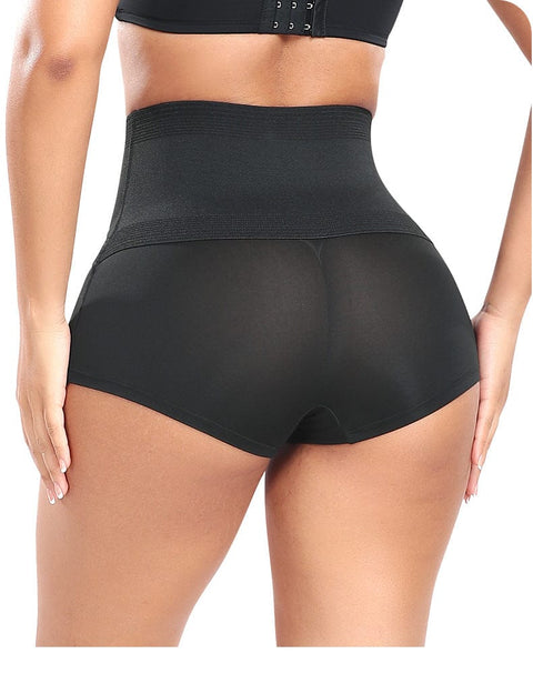 CurvyPower | UK shaper shorts High Waist Trainer Shaping Shorts with Front Hook and Eye Closure