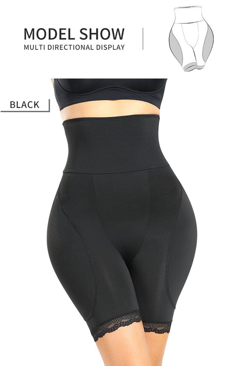 CurvyPower | UK shaper shorts High Waisted Shaping Shorts with Removable Hip Pads
