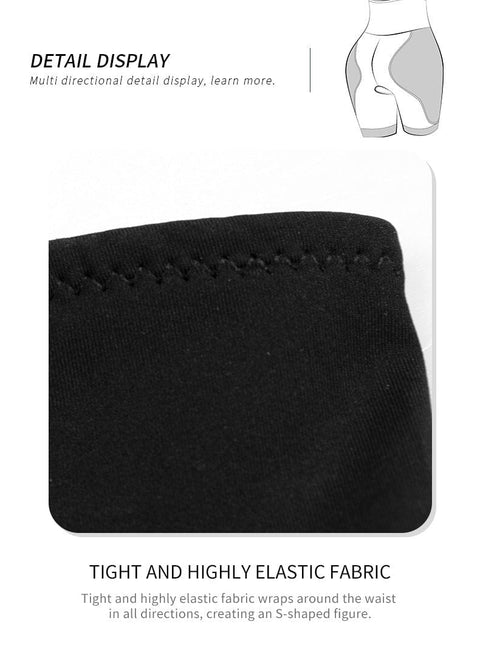 CurvyPower | UK shaper shorts High Waisted Shaping Shorts with Removable Hip Pads