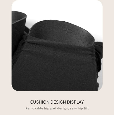 CurvyPower | UK shaper shorts Lace Bum Lifter High Waist Trainer Shaper Shorts with Hip Pads