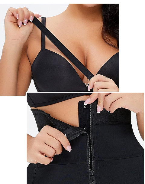 CurvyPower | UK shaper shorts Seamless Tummy Control Hip Lifting Shaper Shorts with Adjustable Straps