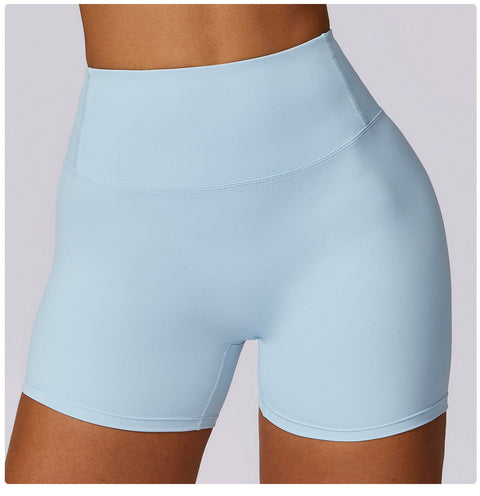 CurvyPower | UK shaper shorts Sky Blue / S Women High Waist Hip Lifting Shapewear Gym Shorts