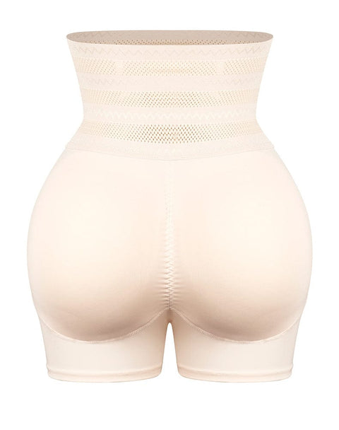 CurvyPower | UK shaper shorts Tummy Control Open Gusset Shaping Shorts with Hook and Eye Closure