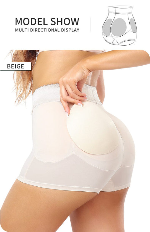 CurvyPower | UK shaper shorts Waist and Hip Slimming Shaping Shorts with Hip Pads