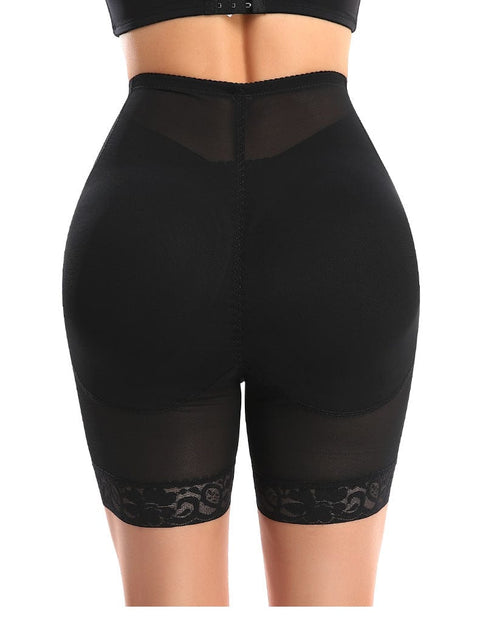 CurvyPower | UK shaper shorts Waist-Slimming Lace Shaper Shorts with Removable Hip Pads
