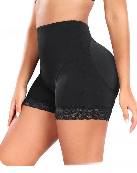 CurvyPower | UK shaper shorts Waist Trainer Lace Shaper Shorts with Side Buckle Closure