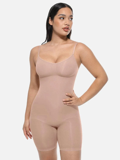 CurvyPower | UK shapewear bodysuit Beige / XS/S Seamless Slimming Tummy Control Shapewear Bodysuit