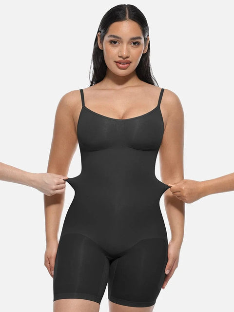 CurvyPower | UK shapewear bodysuit Black / XS/S Seamless Slimming Tummy Control Shapewear Bodysuit