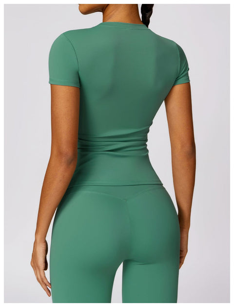 CurvyPower | UK Shirts & Tops Quick Dry Gym Shaping Shirt Tops for Women