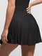 CurvyPower | UK Skirt Women's Sport Tennis Skirt with Built-In Shorts and Pockets