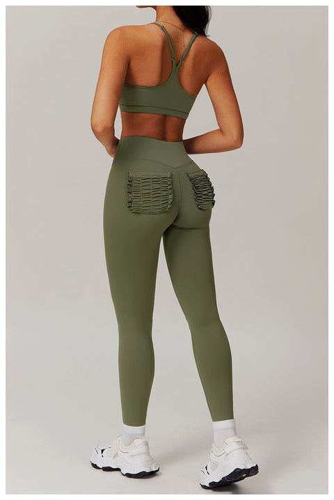 CurvyPower | UK Sports Bra High-Support Sports Bra for Women with Removable Pads