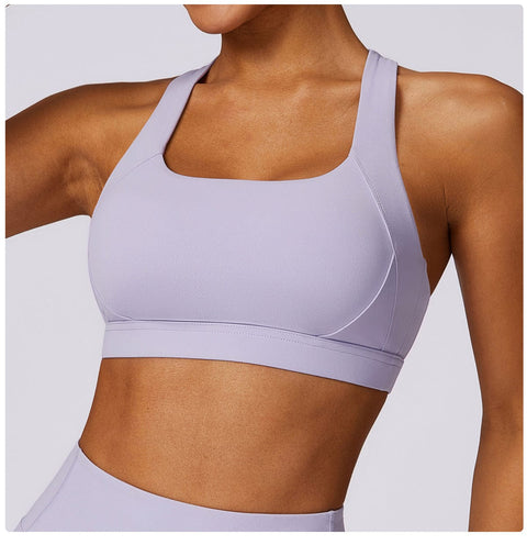CurvyPower | UK Sports Bra Shockproof Wireless Supportive Sports Bra for Women