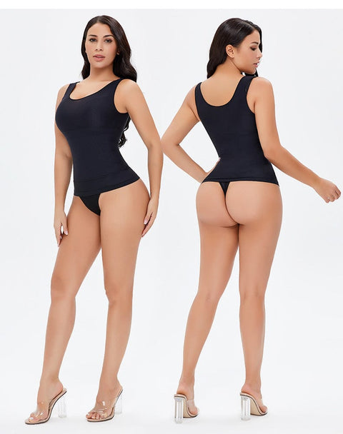 CurvyPower | UK Tank Top Tummy Control S-Shaped Shaping Tank Top Camisole