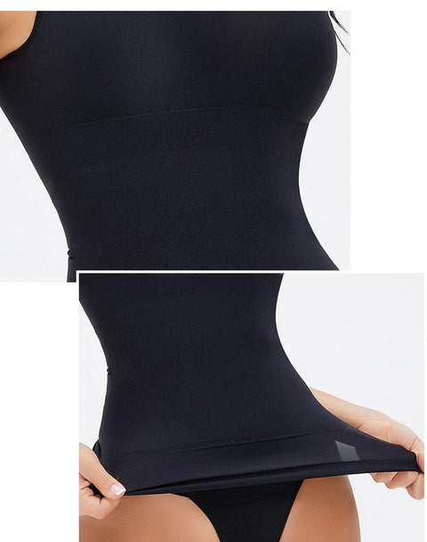 CurvyPower | UK Tank Top Tummy Control S-Shaped Shaping Tank Top Camisole