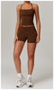 CurvyPower | UK Tank Top Women's Spaghetti Strap Cami Sleeveless Shaping Tank Top