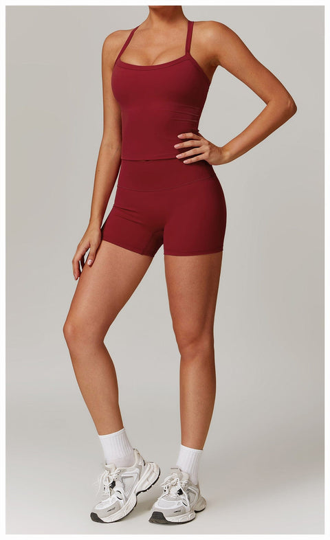 CurvyPower | UK Tank Top Women's Spaghetti Strap Cami Sleeveless Shaping Tank Top