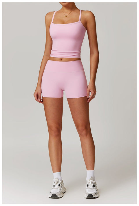 CurvyPower | UK Tank Top Women's Spaghetti Strap Cami Sleeveless Shaping Tank Top