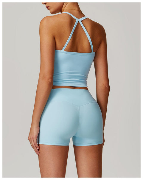 CurvyPower | UK Tank Top Women's Spaghetti Strap Cami Sleeveless Shaping Tank Top