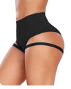 CurvyPower | UK Underwear Black / S Women Hollow Shaping Underwear High Waist Panty