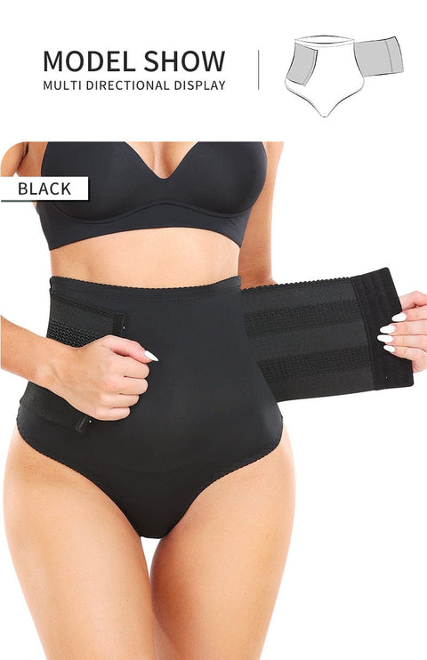 CurvyPower | UK Underwear High Waist Trainer Shaping Underwear with Hook and Eye Closure