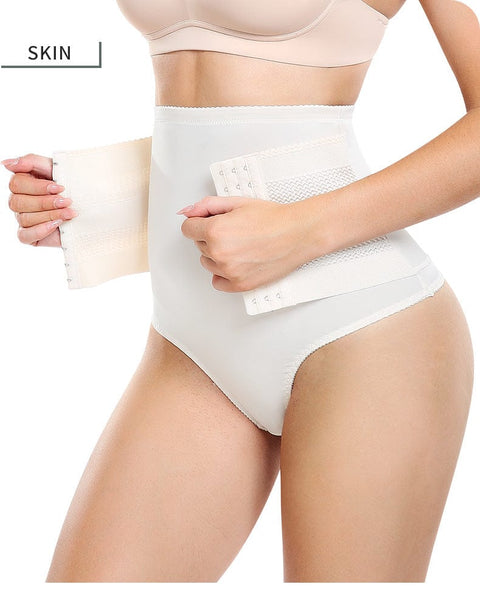 CurvyPower | UK Underwear High Waist Trainer Shaping Underwear with Hook and Eye Closure