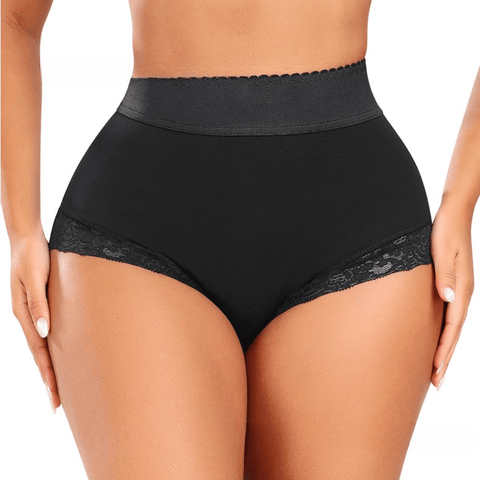 CurvyPower | UK Waist Cincher Women High Waist Cincher Lace Shaping Shorts
