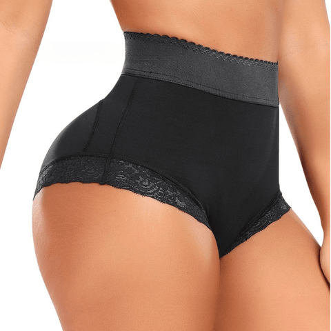 CurvyPower | UK Waist Cincher Women High Waist Cincher Lace Shaping Shorts