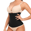 CurvyPower | UK Waist Trainer Black / S 9 Steel Boned Waist Trainer Corset with Zipper Closure Shapewear