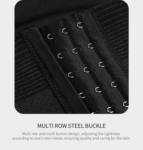 CurvyPower | UK Waist Trainer Men's Shaping T-Shirt with Built-In Waist Trainer Corset