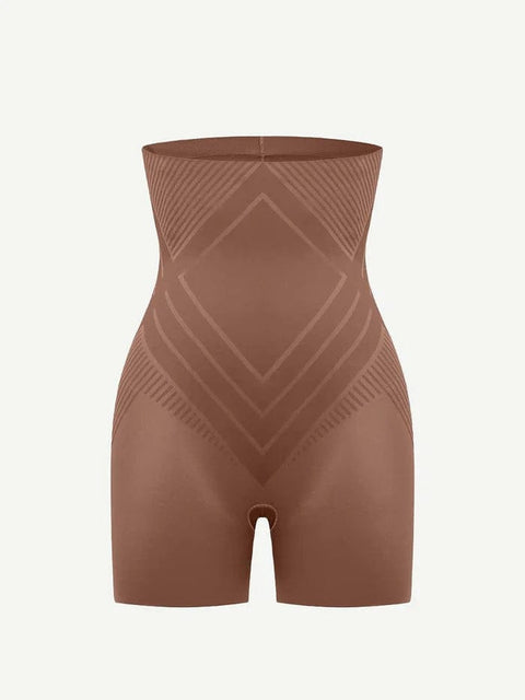 CurvyPower | UK Waist Trainer Seamless High Waist Trainer Tummy Control Shapewear Shorts