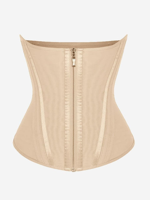 CurvyPower | UK Waist Trainer Sliming Waist Trainer Shapewear with 15 Built In Steel Bone