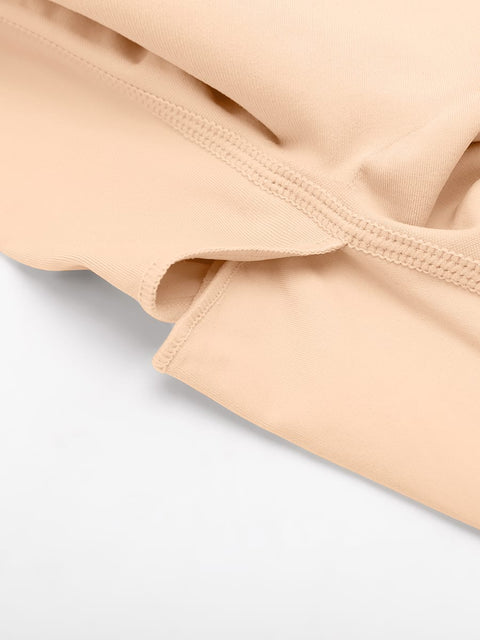Curvypower Women's Apparel > Shapewear > Bodysuits Invisible Zip Seamless Shapewear Bodysuit with Tummy Control