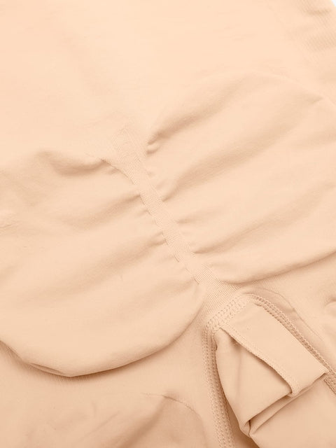 Curvypower Women's Apparel > Shapewear > Bodysuits Invisible Zip Seamless Shapewear Bodysuit with Tummy Control