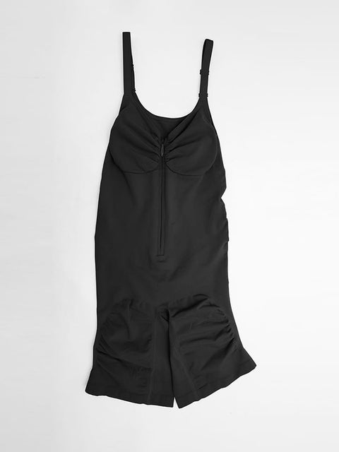Curvypower Women's Apparel > Shapewear > Bodysuits Invisible Zip Seamless Shapewear Bodysuit with Tummy Control