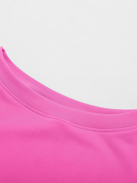 Curvypower Women's Apparel > Shapewear > Bodysuits Seamless Shapewear Bodysuit with Tummy Control & Crew Neck