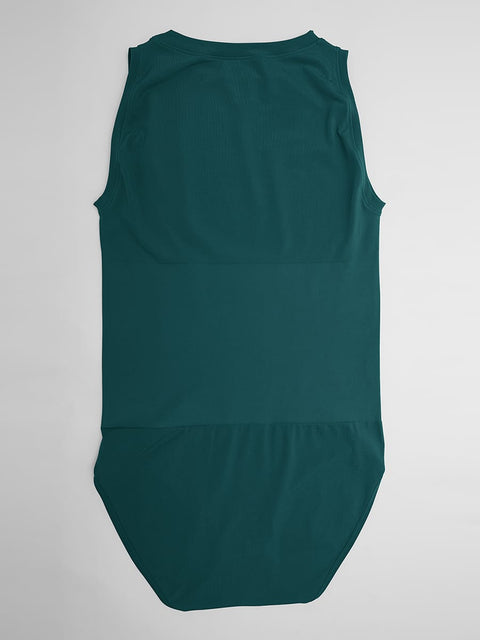 Curvypower Women's Apparel > Shapewear > Bodysuits Seamless Shapewear Bodysuit with Tummy Control & Crew Neck