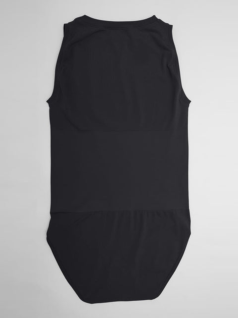 Curvypower Women's Apparel > Shapewear > Bodysuits Seamless Shapewear Bodysuit with Tummy Control & Crew Neck