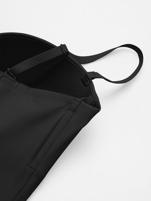 Curvypower Women's Apparel > Shapewear > Bodysuits Seamless Underwire Half Cup Shapewear Bodysuit with Removable Pads