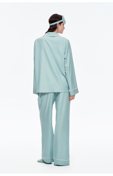 Curvypower Women's Apparel > Sleepwear > Pajama Sets Women's Cozy Long Sleeve Pajama Set with Brushed Fabric
