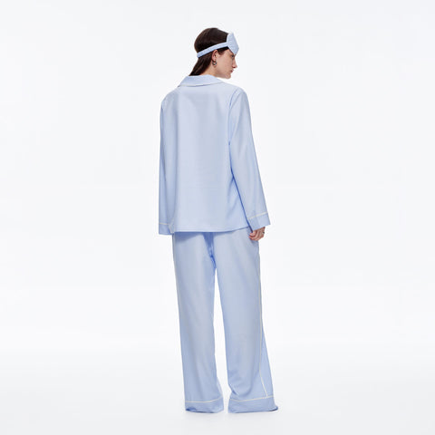 Curvypower Women's Apparel > Sleepwear > Pajama Sets Women's Cozy Long Sleeve Pajama Set with Brushed Fabric